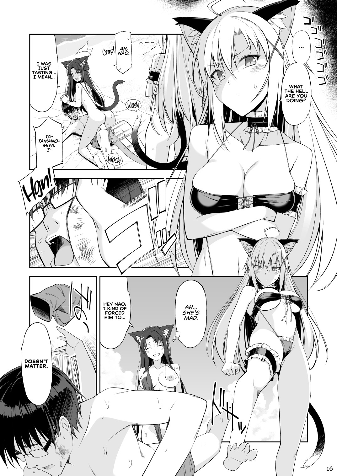 Hentai Manga Comic-A Cat and Her Servant III-Read-16